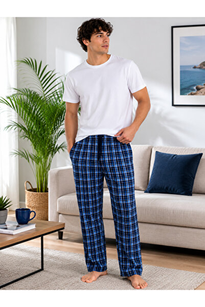 FORMO Men's 100% Natural Cotton High-Quality Comfortable Fit Basic Pajama Set