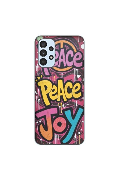 OEM Husa compatibila cu Samsung Galaxy A13 4G Silicon Gel Tpu Model Peace and...