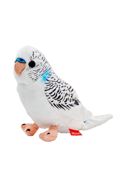 Beppe Mascota Papagal alb ondulat 13cm 13846