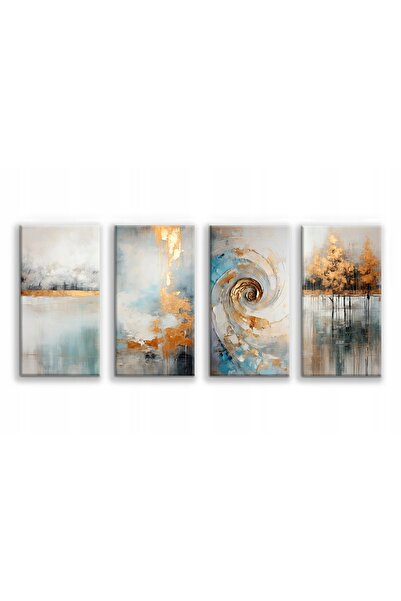 DecoWalls Set Tablouri Abstract, Deco Walls, Digital Print, Pentru Camera De ...