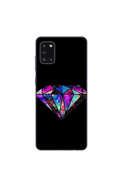 OEM Θήκη συμβατή με Samsung Galaxy A31, από σιλικόνη gel TPU, μοντέλο Diamond...