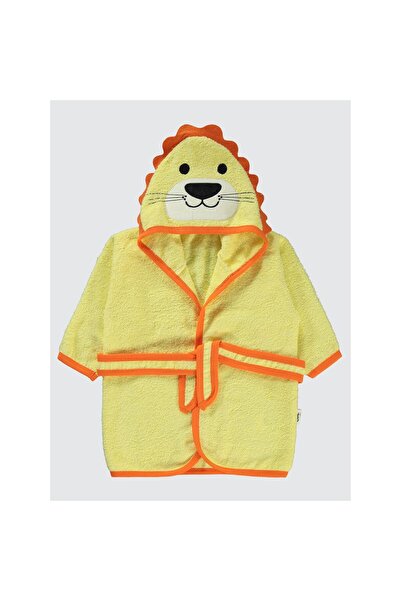Civil Baby Baby Boy Bathrobe 0-24 Months - Yellow