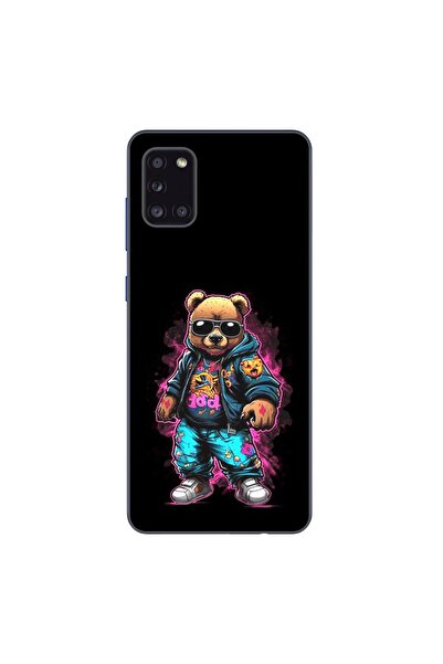 OEM Θήκη συμβατή με Samsung Galaxy A31 Σιλικόνης Gel TPU με σχέδιο Αρκούδας, ...