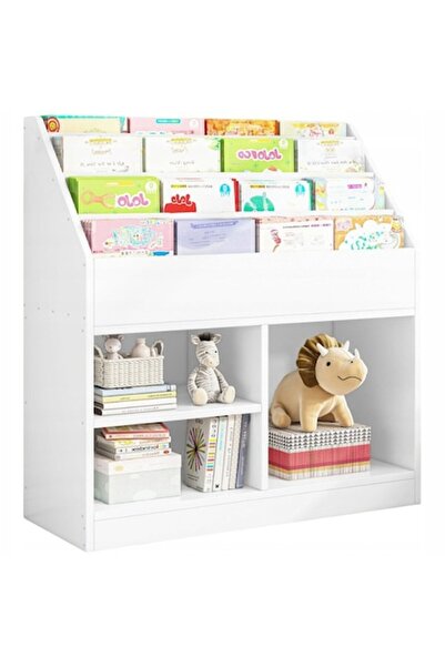Muvu Bibliotecă verticală pentru ziare pentru copii și jucării 80x30x90 cm