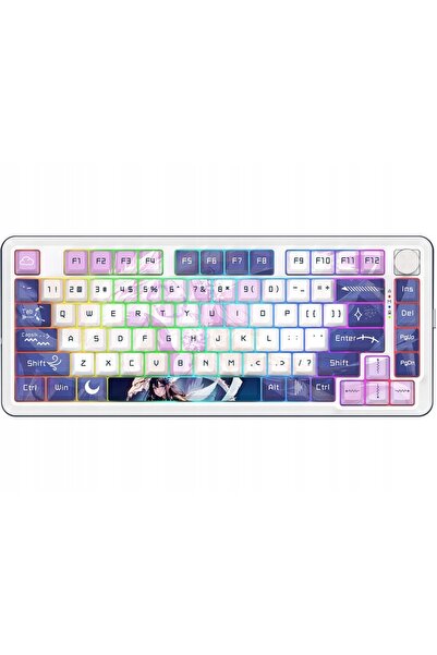 Kraft&dele Tastatură mecanică Redragon Cyrus PRO RGB Alb-Albastru