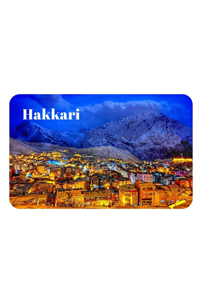 Vera Buzdolabı Magneti - Hakkari - Hediyelik Eşya
