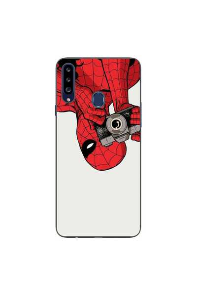OEM Husa compatibila cu Samsung Galaxy A20S Silicon Gel Tpu Model Spiderman