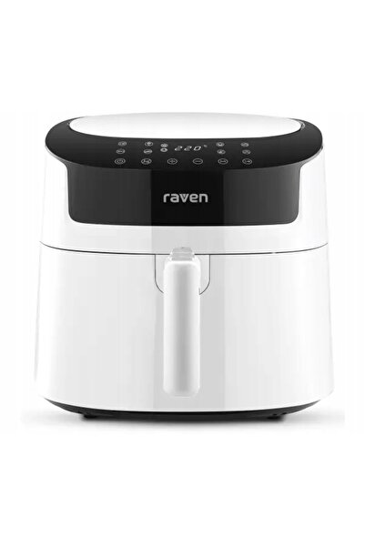 RAVENNE Friteuză cu aer cald Raven EFN005XL 1800W 6,5L Albă pentru Prăjire Co...