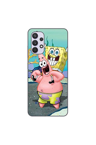 OEM Калъф, съвместим със Samsung Galaxy A32 5G, силиконов гел TPU, с мотив Сп...