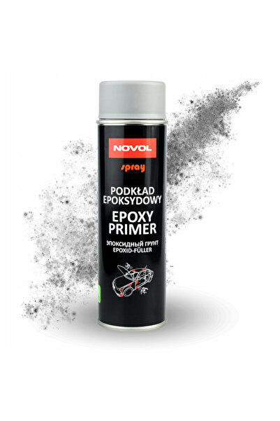 novol Grund epoxidic, Novol, 500ml, spray, gri, proprietati anticorozive, tim...