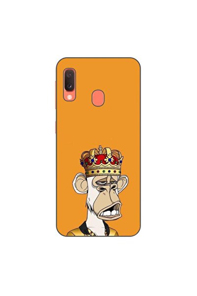 OEM Husa compatibila cu Samsung Galaxy A20e Silicon Gel Tpu Model NFT Royal Ape