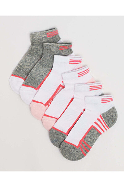 REDTAG Girls Assorted Ankle Length Socks 3 Pairs