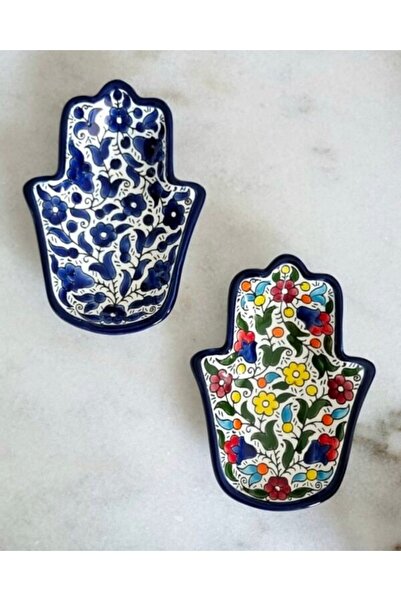 AL SHERESH FOOD Hand-made ceramic (Hand Plate) Hand-shaped ceramic plate