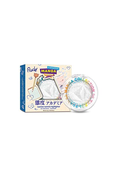 RUDE cosmetics Iluminator Twinkle Twinkle Manga Collection, nuanța Kirei-Sama...