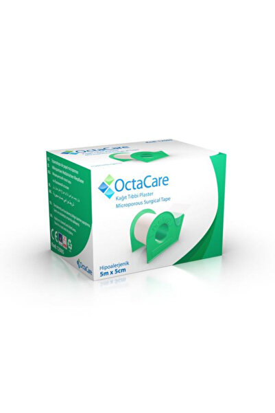 Octamed Banda Adeziva Suport Hartie - OctaCare Microporous Surgical Tape, 5 c...
