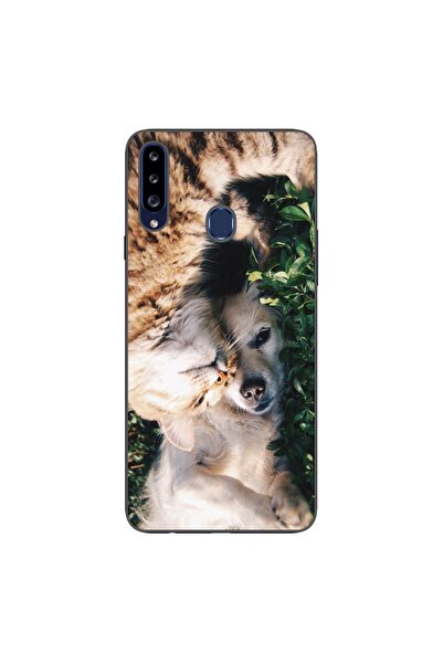 OEM Husa compatibila cu Samsung Galaxy A20S Silicon Gel Tpu Model Caine si Pi...