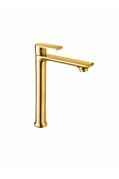 Somany Bathware صنبور سوماني ذو عمود ممتد - ذهبي مصقول