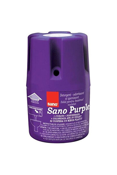 Sano Odorizant Violet pentru Bazinul Toaletei - Purple, 150 g