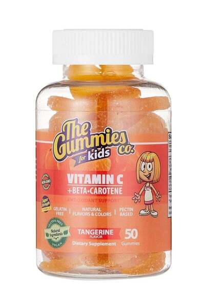 The Gummies Co فيتامين سي للأطفال من ذا جوميز، 50 قطعة