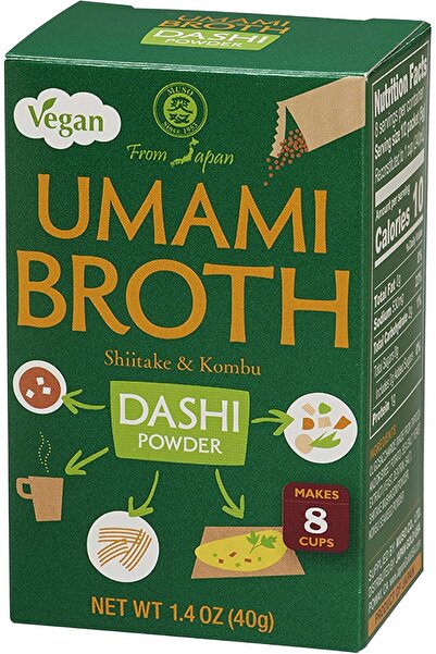 MUSO From Japan Umami Broth Dashi Powder, Vegan, 1.4oz (Pack of 1)