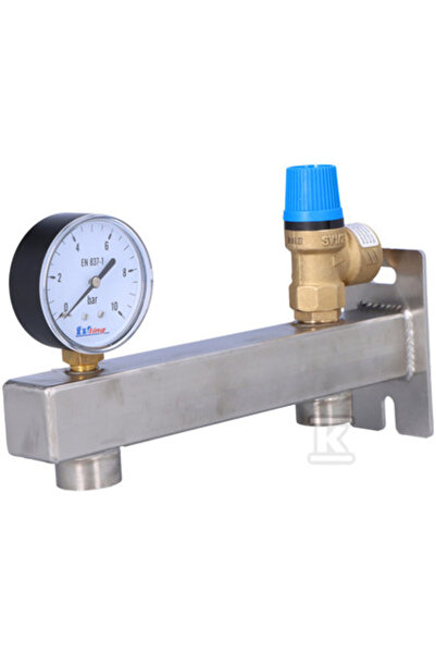 Elterm GRUP DE SIGURANȚĂ DE C.W.U. INOX 8 BAR