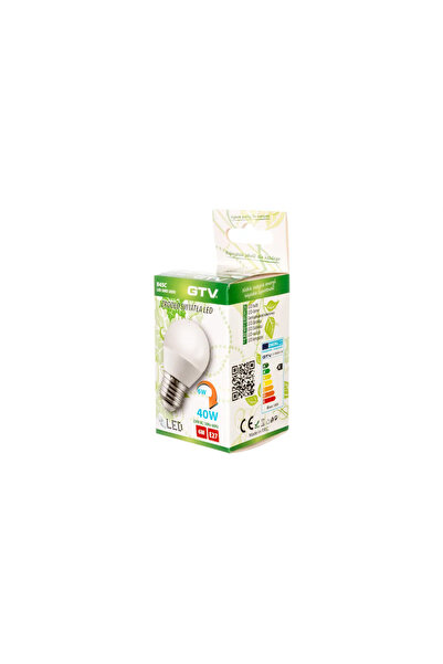 GTV Bec LED E27 470lm 6W 220 - 240V Alb Cald (LD-SMGB45C-60)