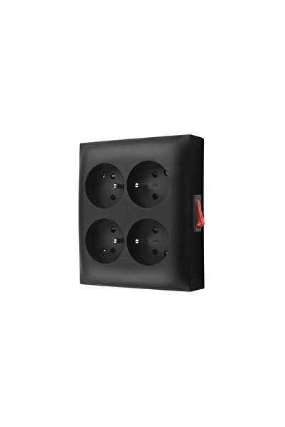 Kontakt-Simon Priza cvadrupla, Kontakt-Simon, Montare la suprafata, 16A/250V/...
