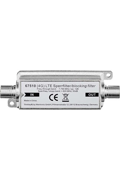goobay Filtru exterior LTE/4G F - F 67510