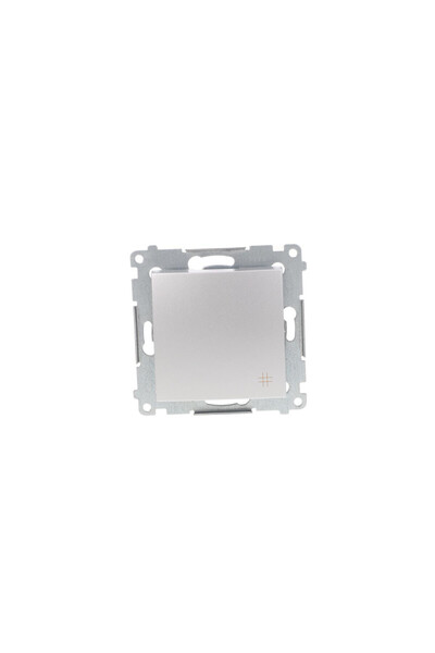 Kontakt-Simon Conector transversal Simon 54 argint mat (DW7A.01/43)