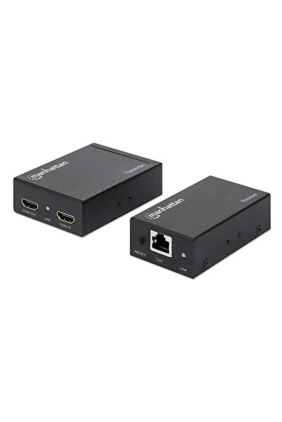 MANHATTAN 207461 Extender HDMI pe pereche torsadată CAT6a, până la 50m cu cab...