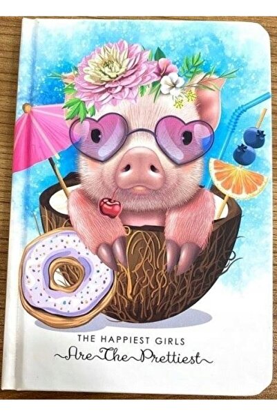 Fresh Company Carnet decorativ A6/64K netedă TW Porc FRESH