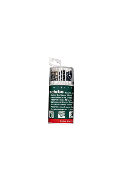 Metabo Set de burghiu MIX 18buc