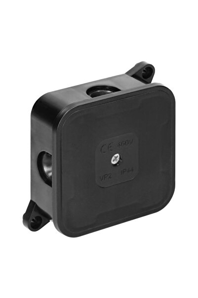 Orno Can n/t , IP44, 400V, 4 presetupe de cauciuc, 85x85x35mm, negru, OR-JB-1...