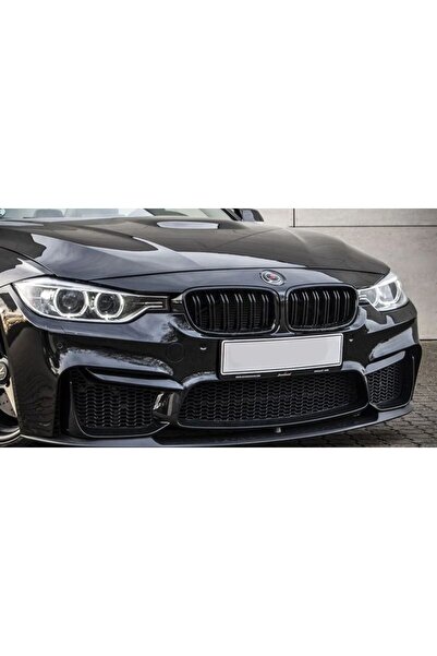 BMW Grile duble pentru guri de aerisire Seria 5 F10 F11 2008-2018 – Negru Lucios