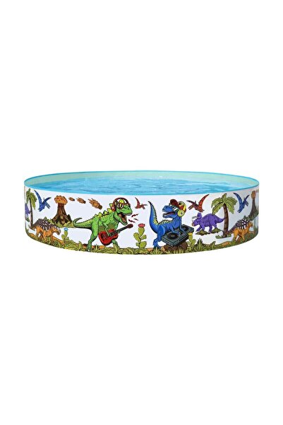 BESTWAY Piscina Dinozaur 55022, pentru copii, fără cadru, 183 x 38 cm
