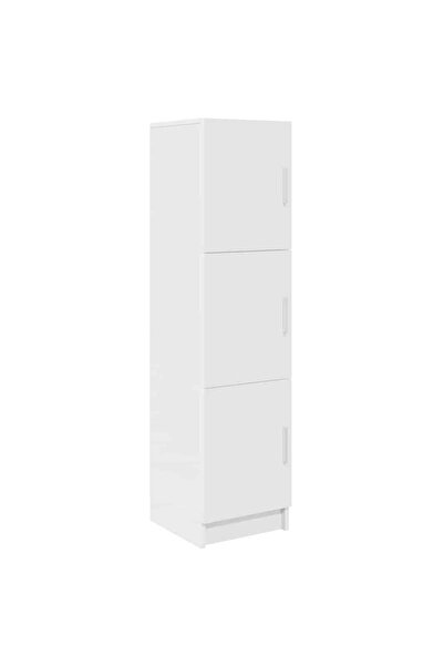 vidaxl Bufet Alb 31.5 x 32 x 122.5 cm