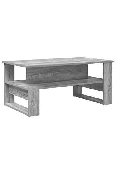 vidaxl Masă de cafea Gri Sonoma 90 x 50 x 40 cm Lemn compozit