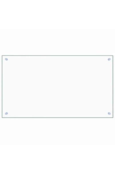 vidaxl Paravan transparent pentru bucătărie 90 x 50 cm Sticlă securizată