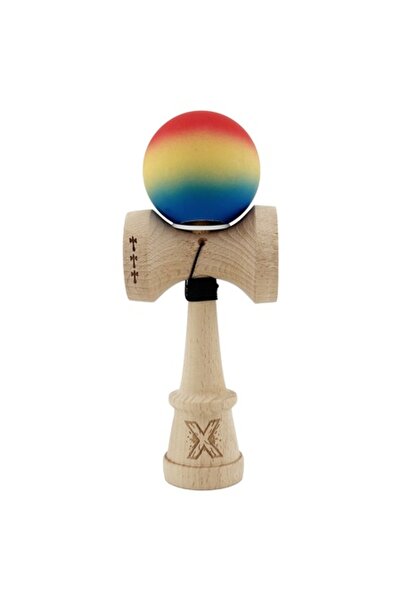 OEM Kendama X Original, Profesional, Cupe BIG KING V3, Mâner din cauciuc, Baz...