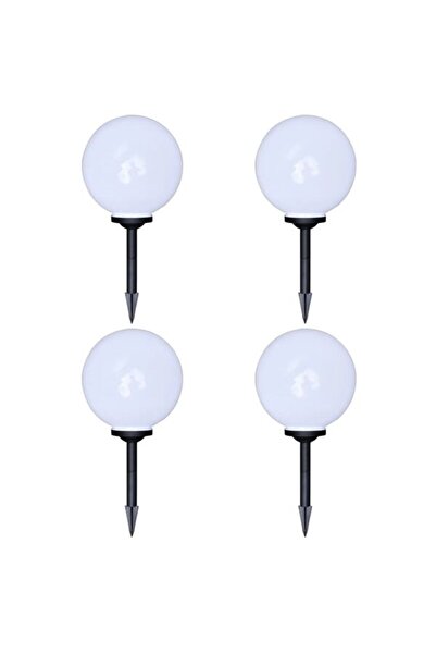 vidaxl Lămpi LED de exterior pentru alei, 4 buc. 30 cm, cu țăruș de fixare la...
