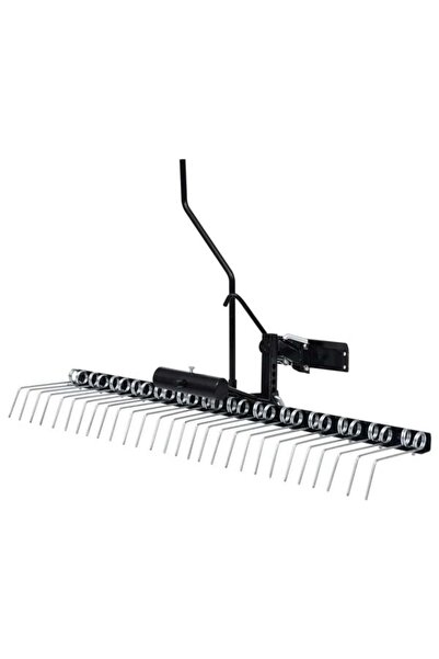 vidaxl Scarificator pentru tractor de tuns iarba, 109 cm