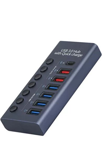 OEM Διανομέας USB 7 θυρών USB 3.0 με σύνδεση USB-A