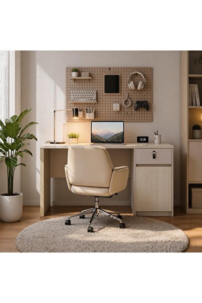 laverahome مكتب عمل • الأبعاد (المقاس): 140 سم (طول) × 60 سم (عرض)