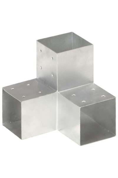 vidaxl Conector de grindă, tip Y, 101 x 101 mm, metal galvanizat