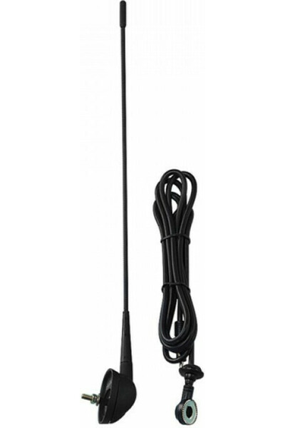 Lampa Κεραία Οροφής Αυτοκινήτου Τύπου Βίδας 36 εκ. Μαύρη