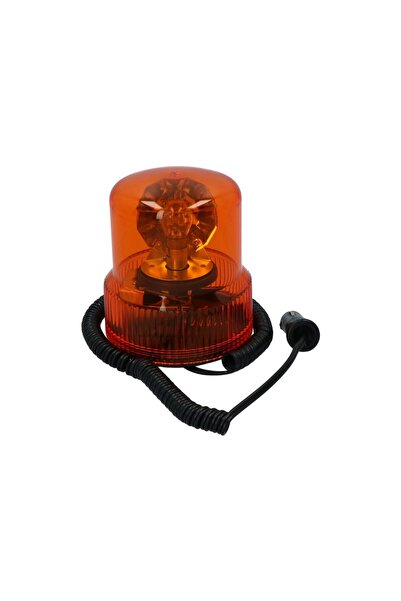 Carpoint Girofar auto 12V orange cu bec de 21W , fixare magnetica 14x10/12cm
