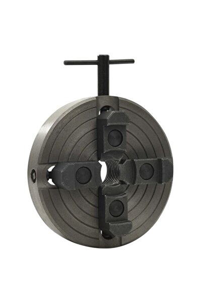 vidaxl Morsă pentru lemn cu 4 fălci, conexiune M33, neagră, 150 x 63 mm, oțel