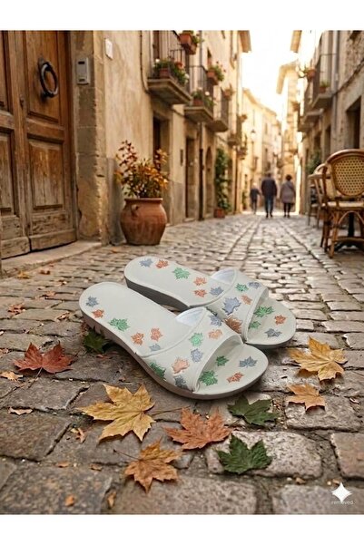 Behtah Kundura Low Heel Daily Street Home Slippers Easy to Wear