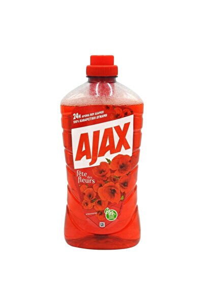 Ajax Soluție, Ajax, Pardoseli 1 L Flori Roșii