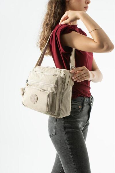 Baginn Geantă Messenger pentru femei 28*32 cm 571 Colecția Klinkır Ușoară, re...